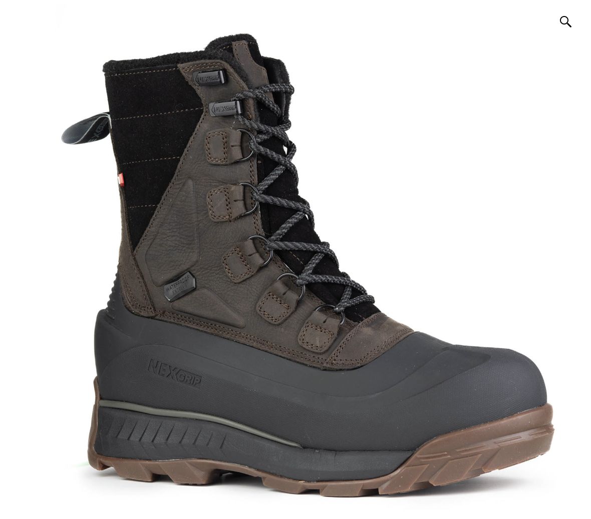 Ice Bromont Snow Boots, Brown/Black, Color: Brown/Black, Size: 9