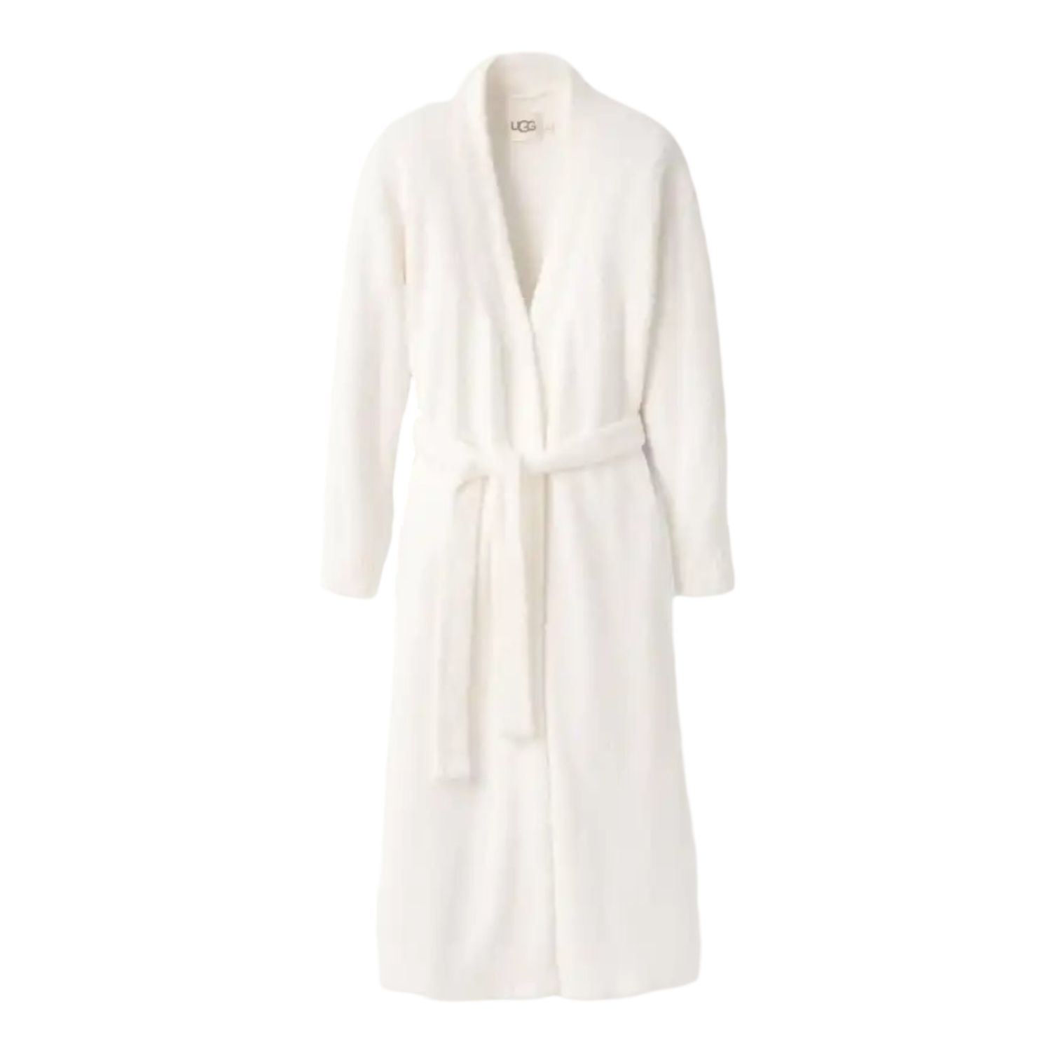 UGG Women&#39;s Lenny Robe II, Cream, Color: Cream, Size: M