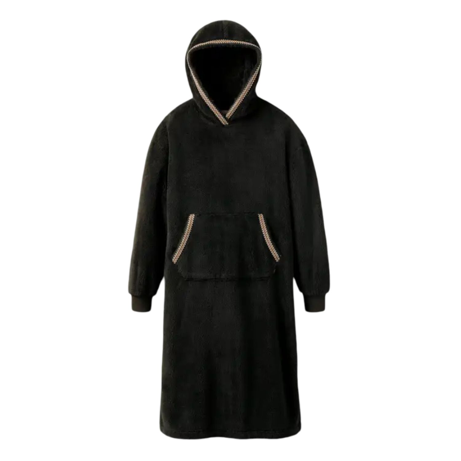 Uggfluff Oversized Hoodie, Black, Color: Black, Size: XXS/XS