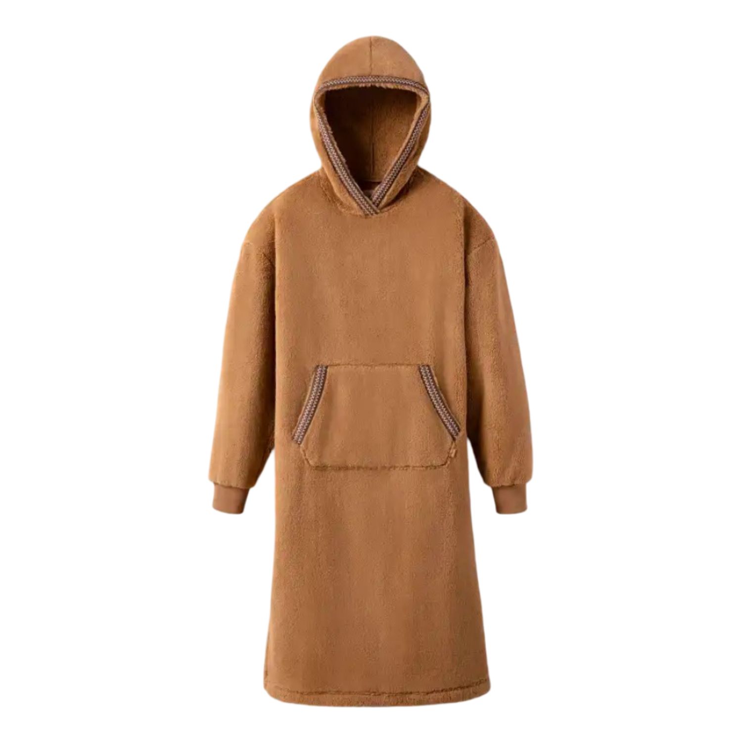 Uggfluff Oversized Hoodie, Chestnut, Color: Chestnut, Size: XXS/XS
