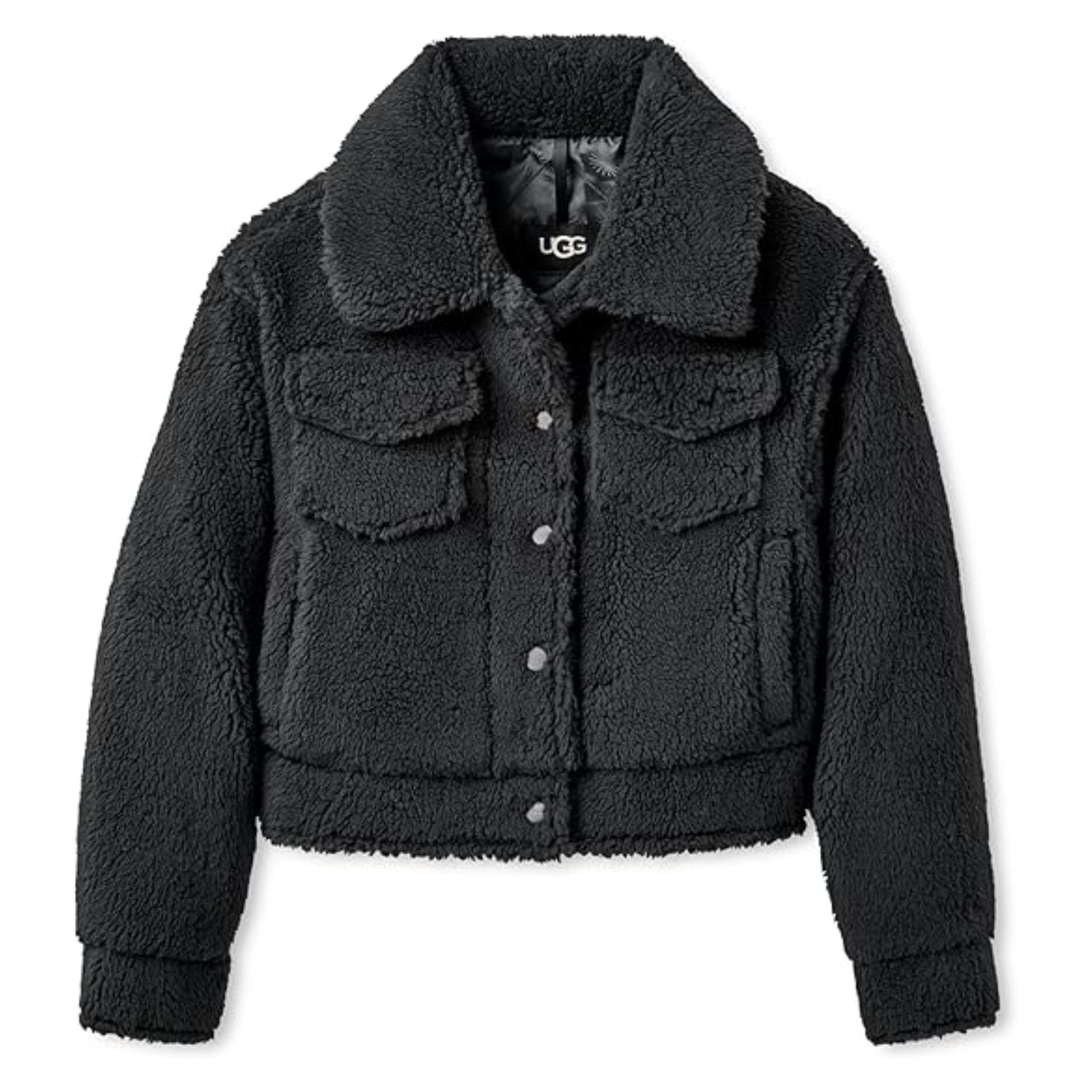 Women&#39;s Frankie Short Trucker Jacket, Ink, Color: Ink, Size: XS