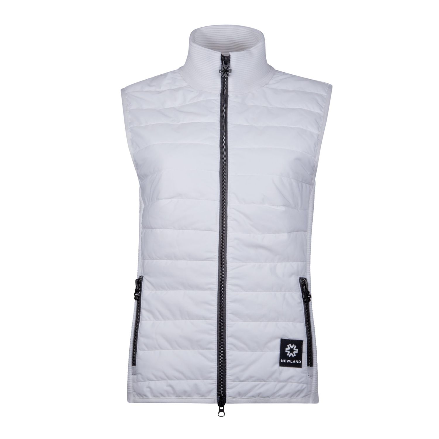 Newland Auria Lady Full Zip Vest, Color: White, Size: S