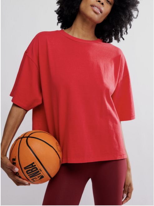 Tackle Tee, Victory Red, Color: Victory Red, Size: XS
