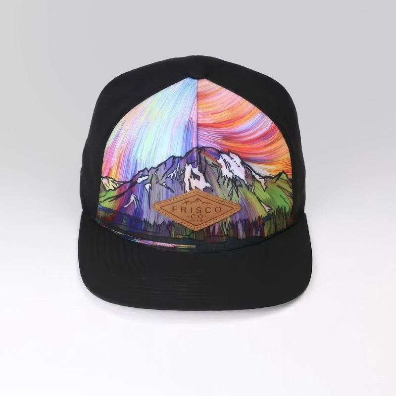 Unisex Frisco CO Performance Cap, Grey/Black