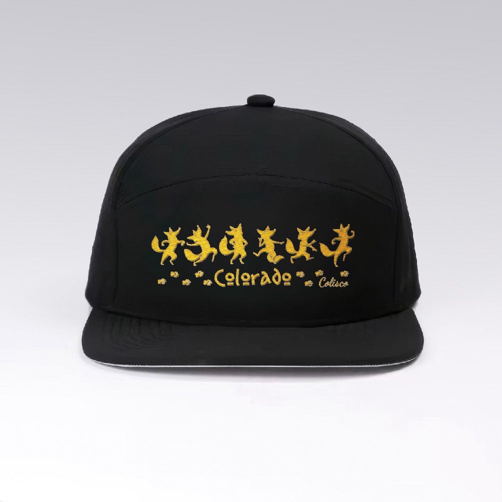Unisex Colorado Colisco Dancing Fox Performance Cap, Black, Color: Black, Size: O/S