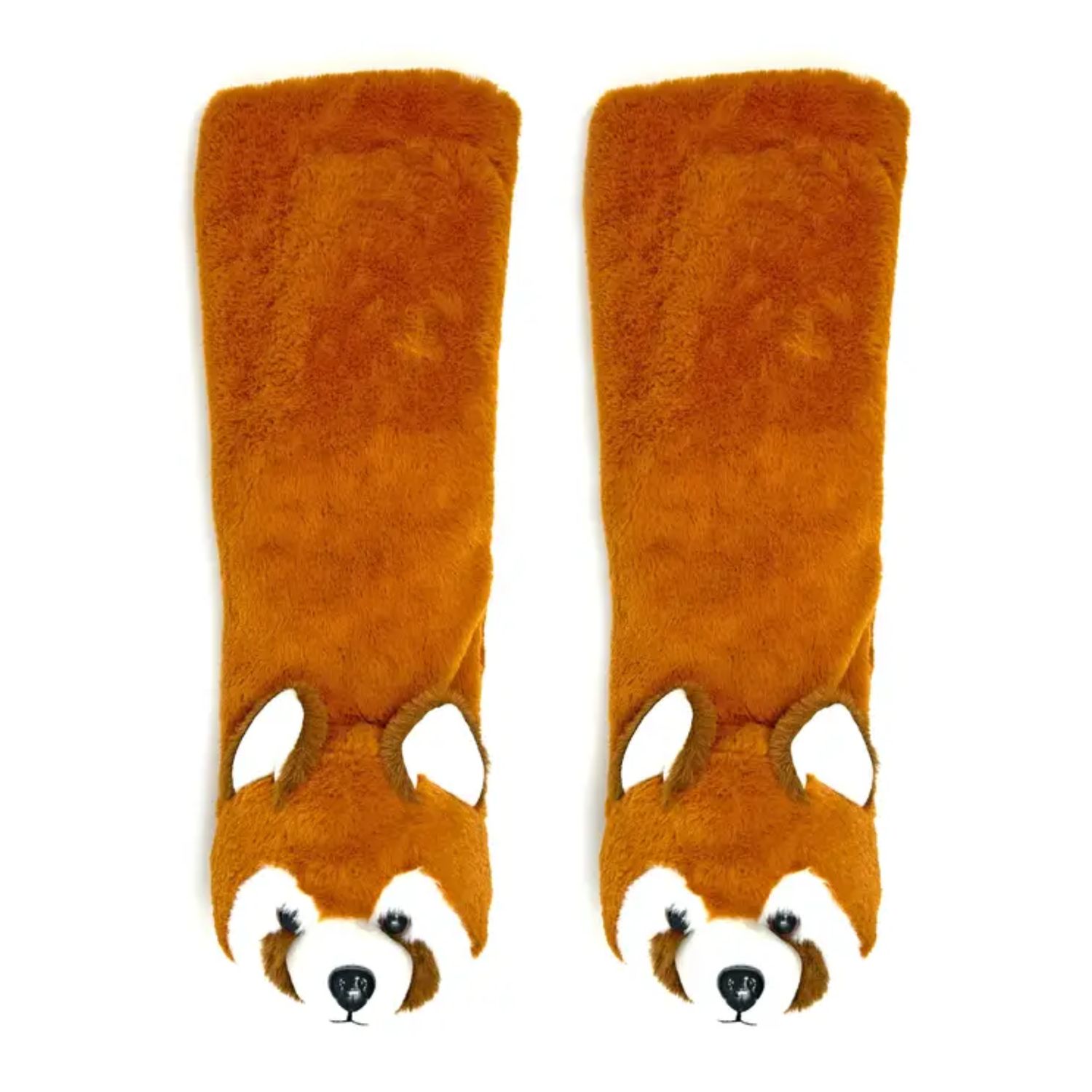 Red Panda | Women's Plush Animal Slipper Socks, Color: N/A, Size: O/S
