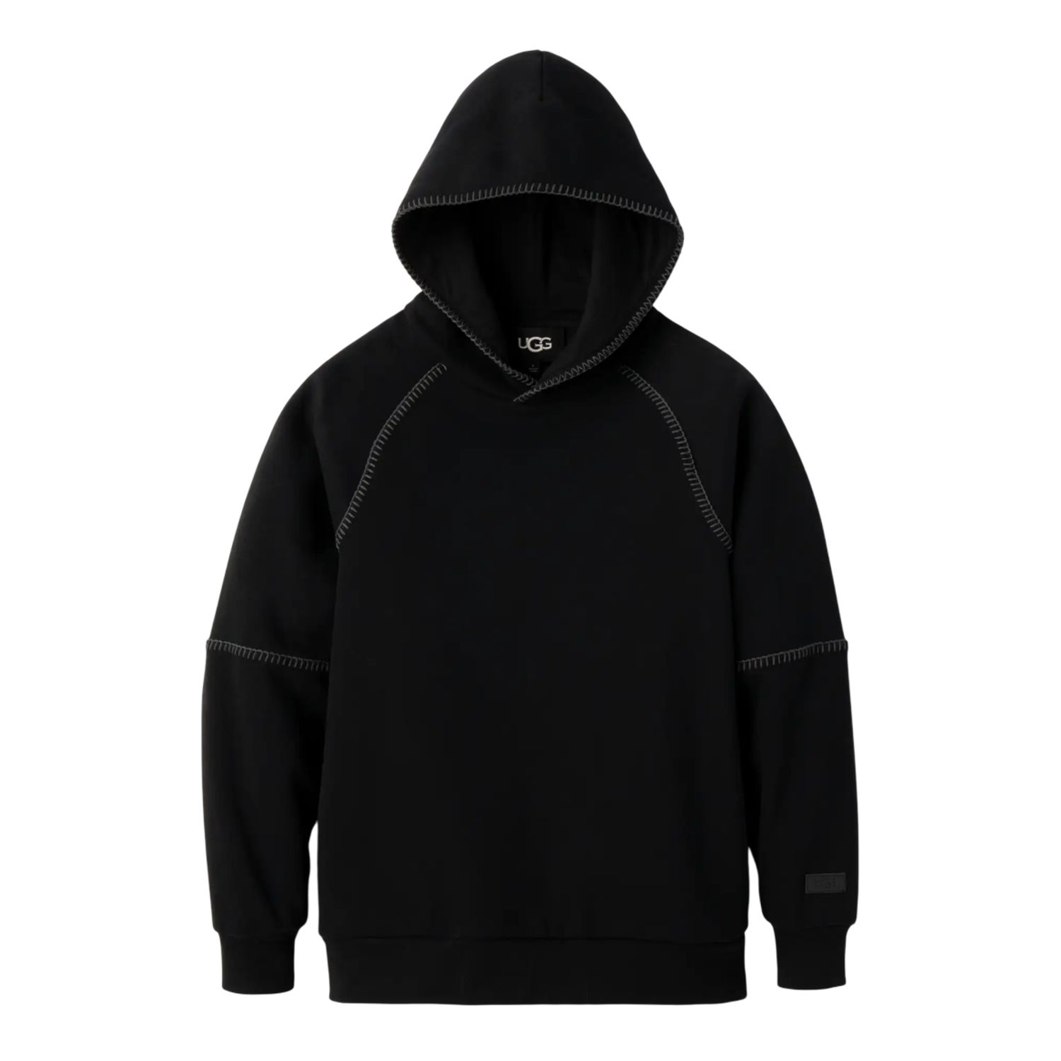 UGG Women&#39;s Classic Hoodie, Black, Color: Black, Size: XS