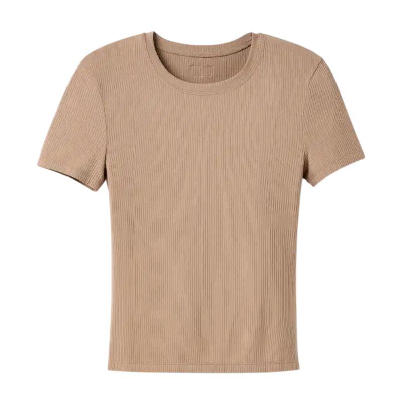 UGG Women&#39;s Miriam Baby TEE Rib, Silver Taupe