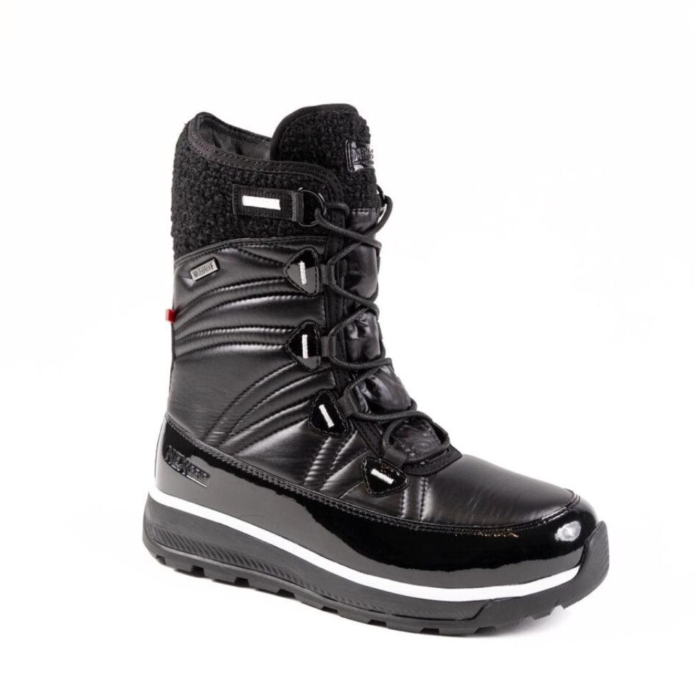 Ice Wonder Hi 4.0, Black Glossy, Color: Black Glossy, Size: 6