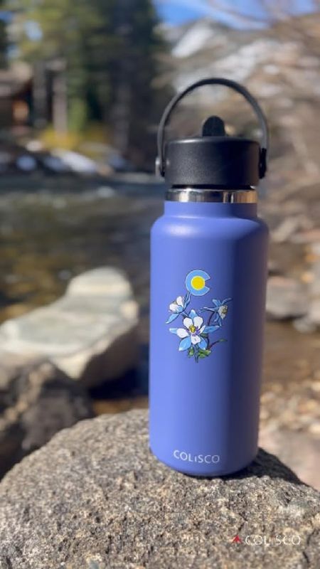 Colisco Insulated Water Bottle, Moose