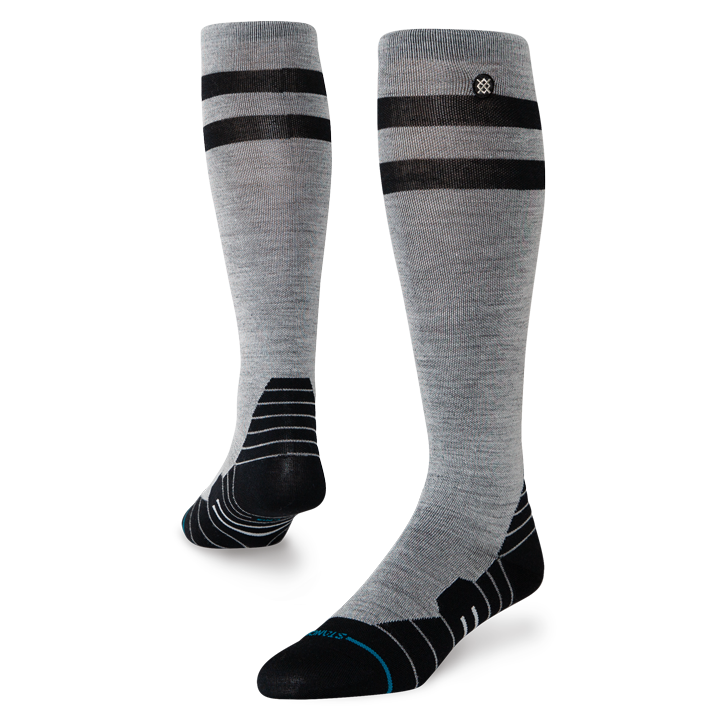 Stance Joven UL Wool Snow Socks, Color: Black, Size: M