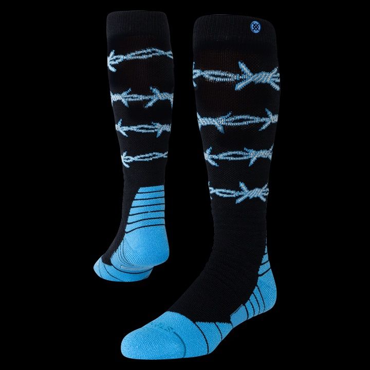 Barbed Wire MID Poly Snow, Blue, Color: Blue, Size: M