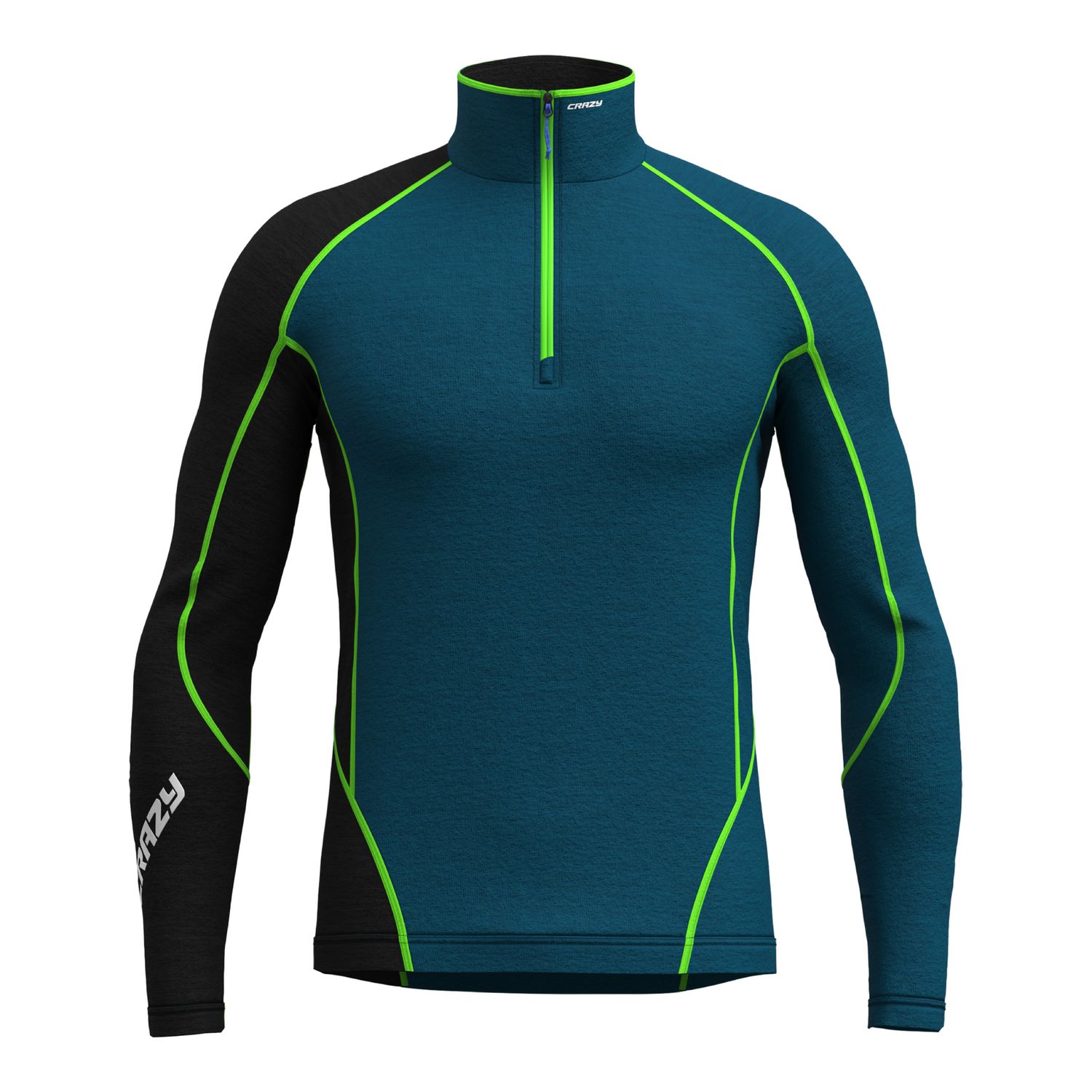 Pull Fahrenheit Zip Mid-layer, Galaxy, Color: Galaxy, Size: S