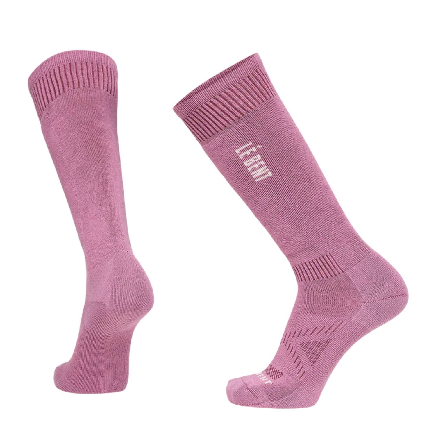 Targeted Cushion Logo Snow Socks, Color: Flowering Gum, Size: S