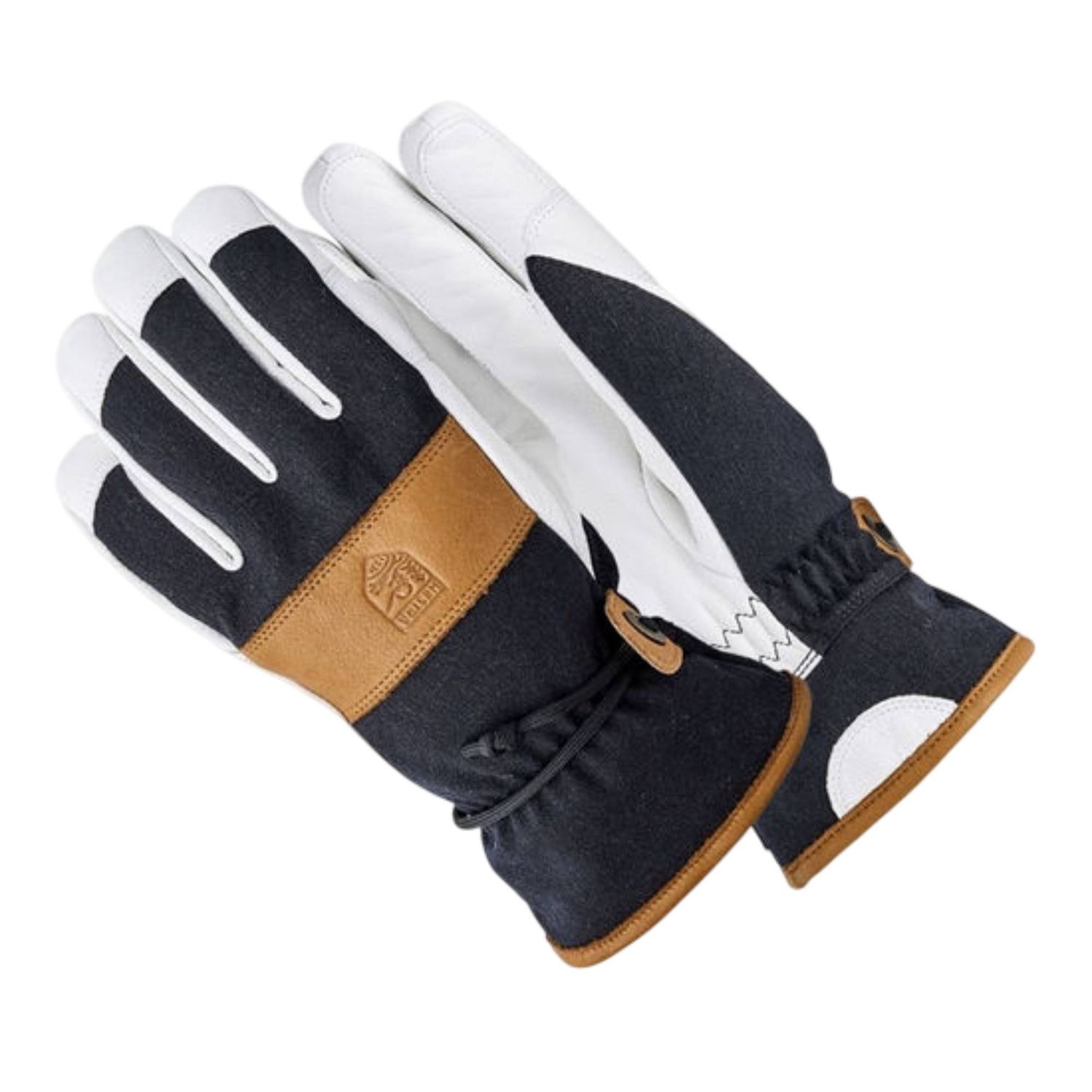 Hestra Voss CZone Gloves, Color: Black/Cork, Size: 6
