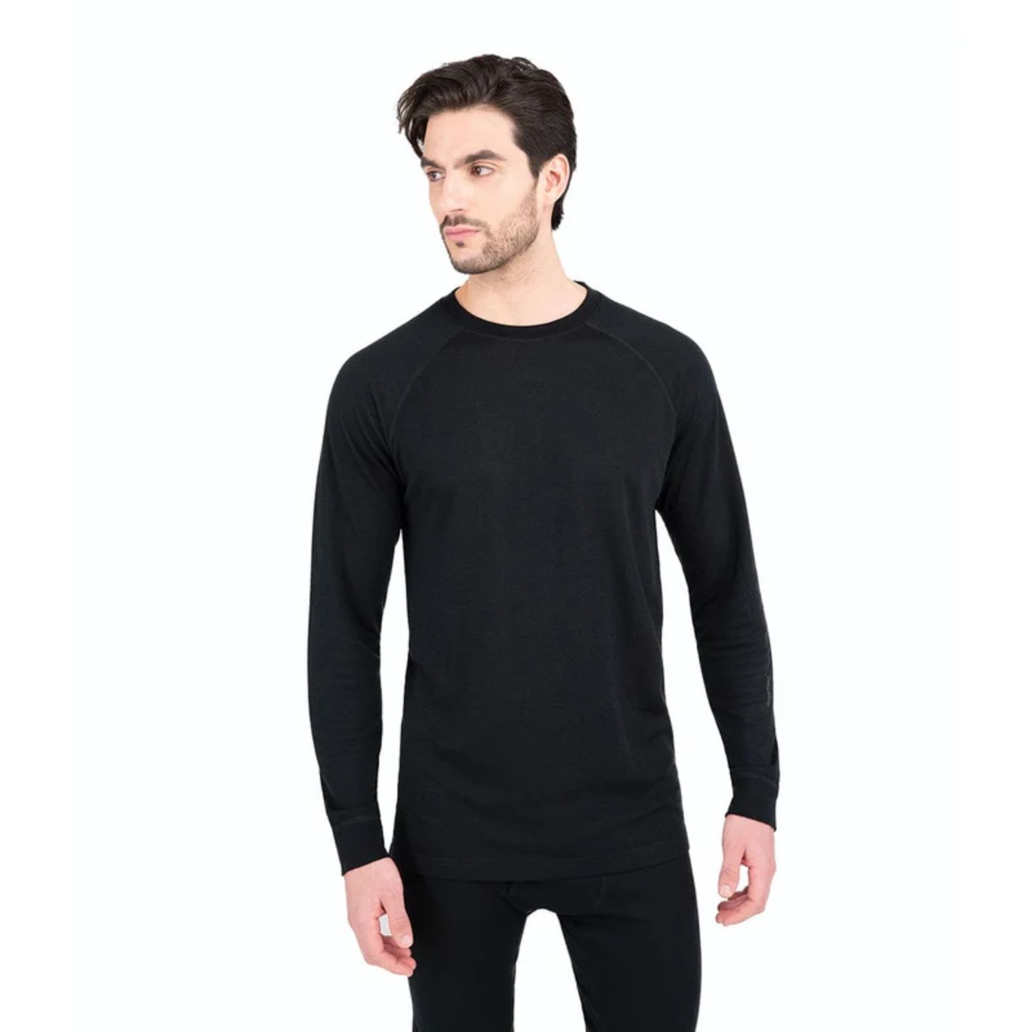 Women&#39;s  2.0 Thermapeak Crew Baselayer Top, Color: Black, Size: S