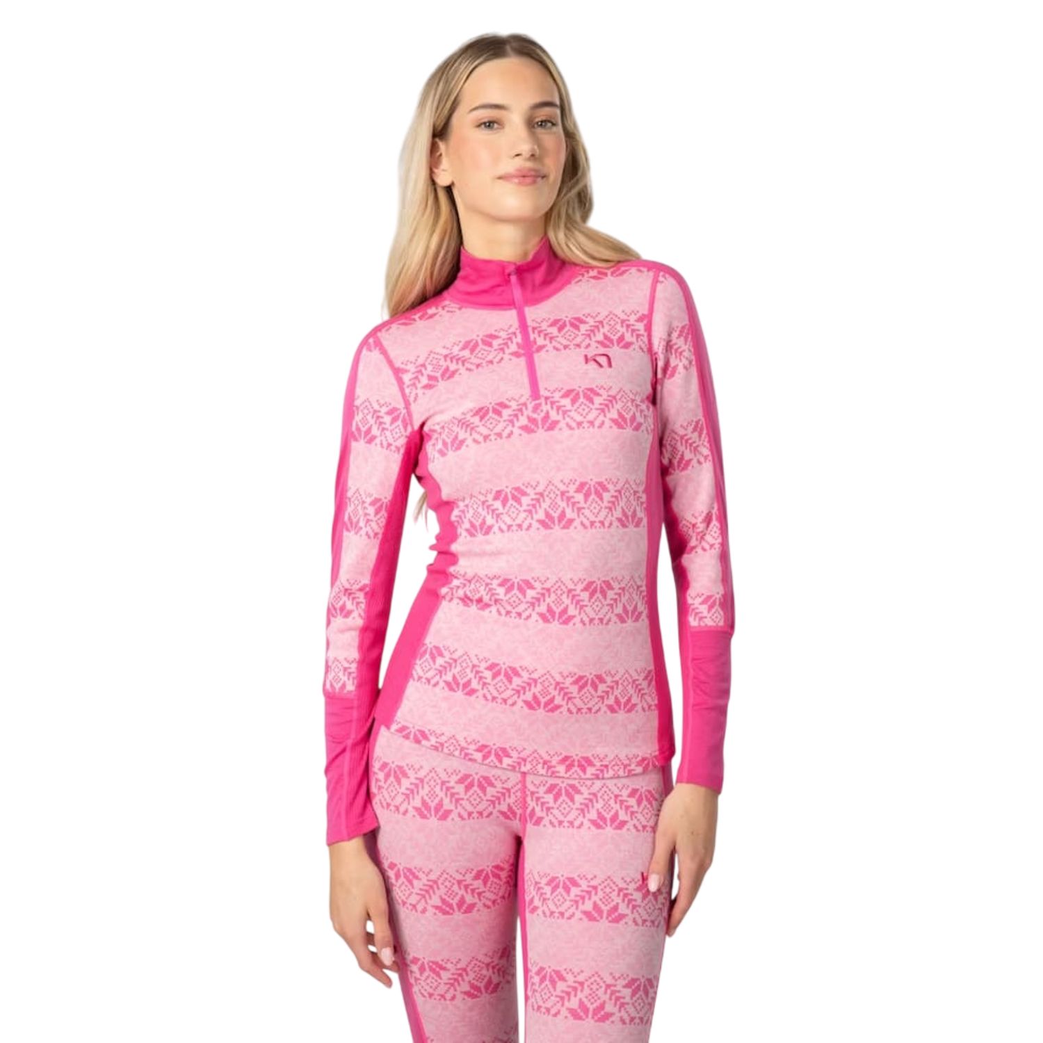 Kari Traa  Anna Half Zip Pullover, Color: Spink, Size: S