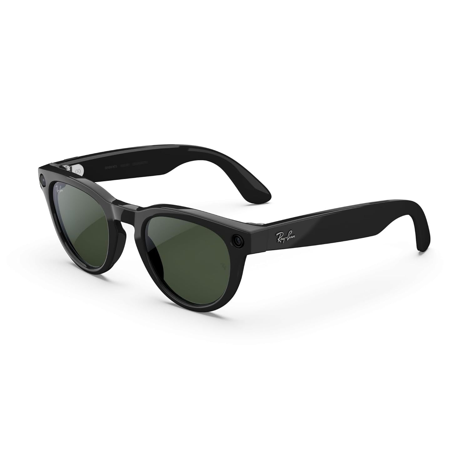 Headliner Sunglasses, Shiny Black Transitions, Color: Graphite Green, Size: O/S