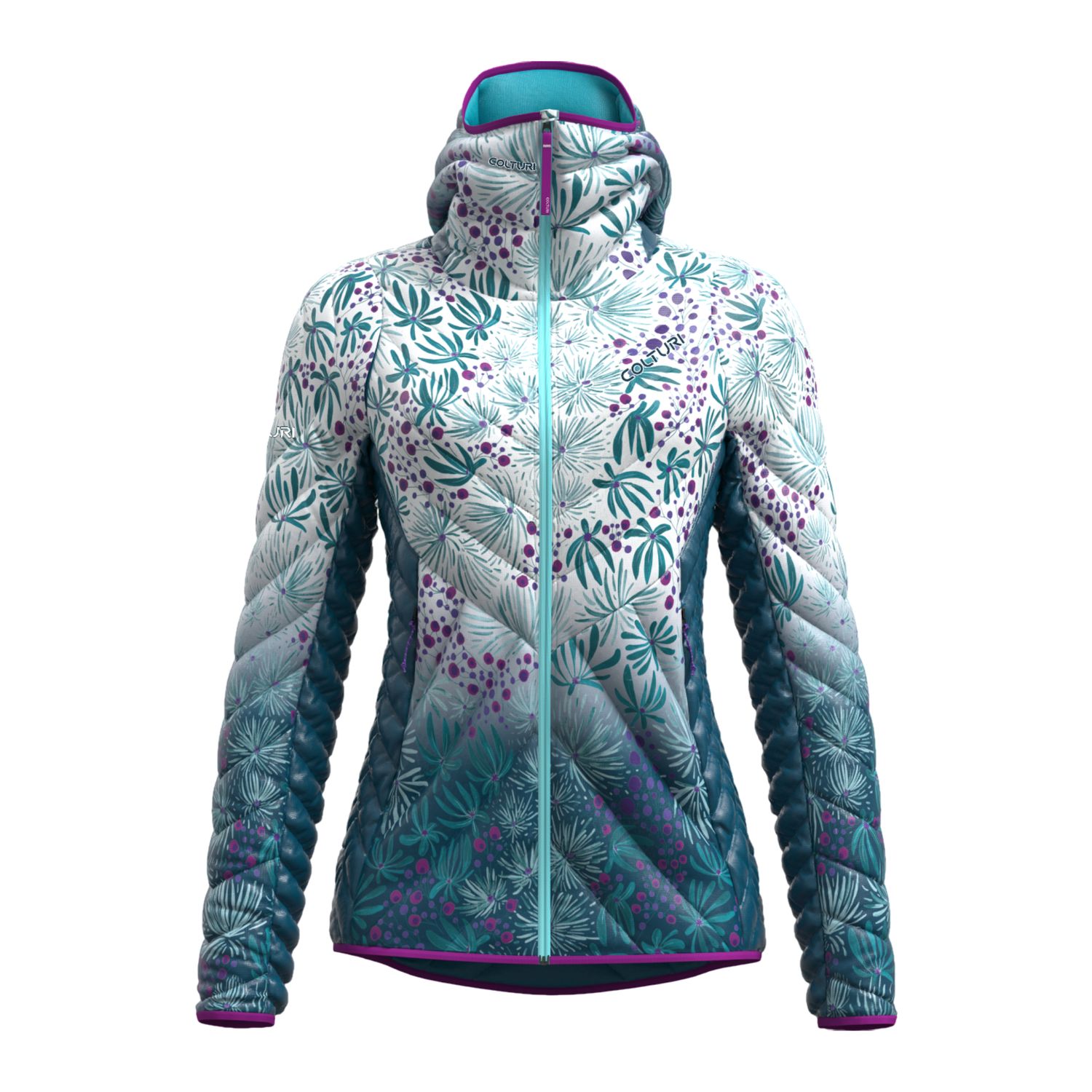 Wonder Magic Jacket, Color: Falling Flower, Size: XS