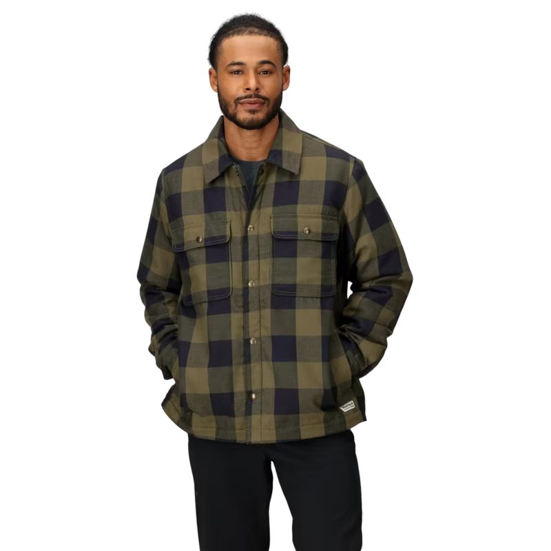 Men's Ridgefield Sherpa - Lined Flannel Shirt Jacket
