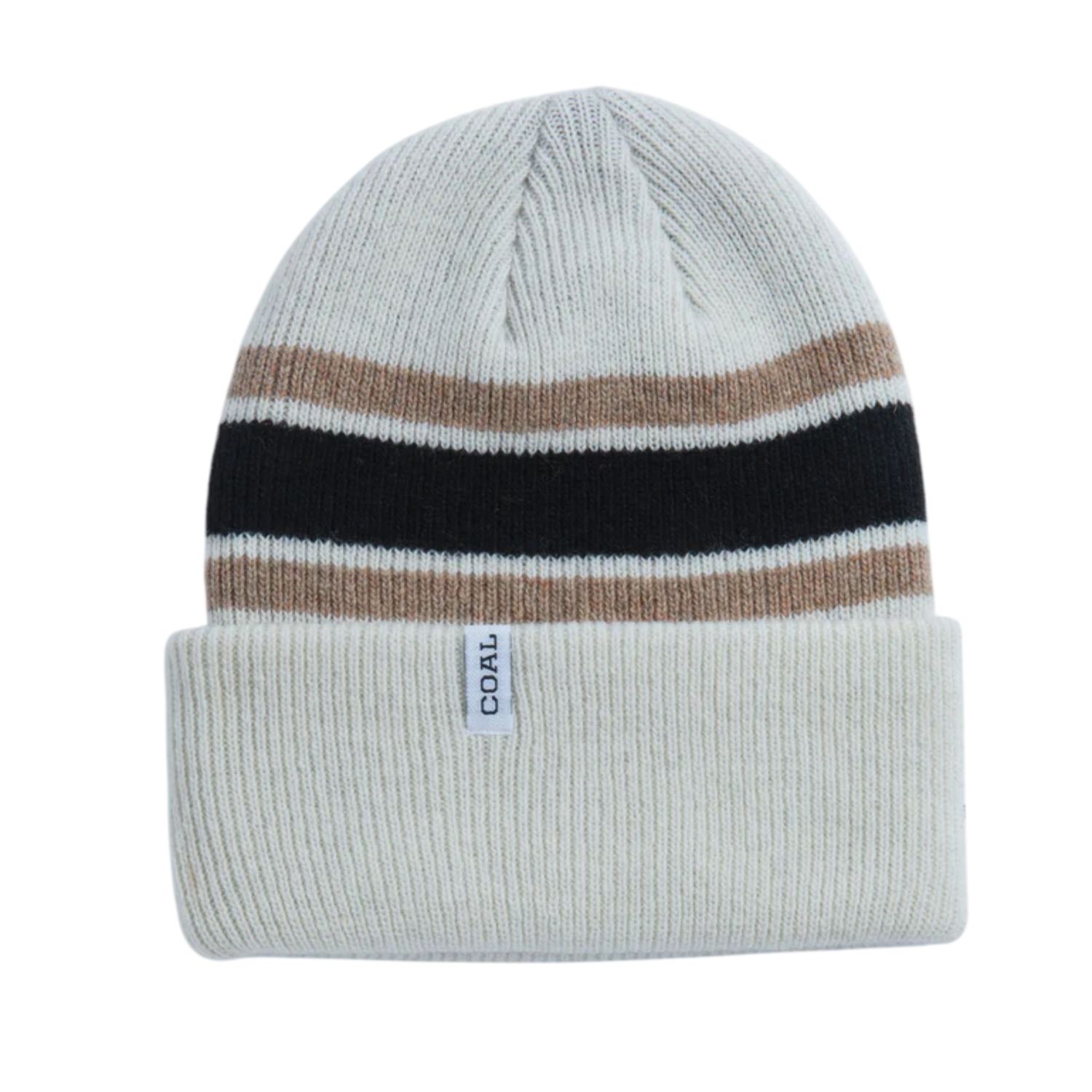 Haines Beanie, Off White/Black, Color: Off White/Black, Size: O/S