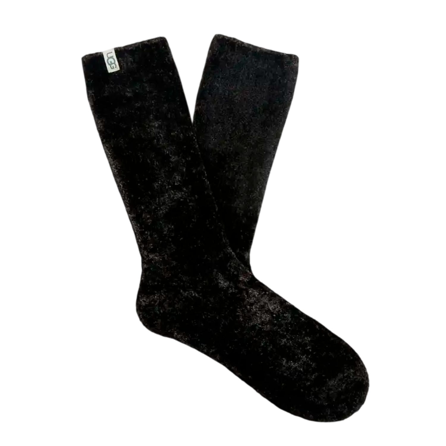 UGG Women's Leda Cozy Socks, Color: Black, Size: O/S