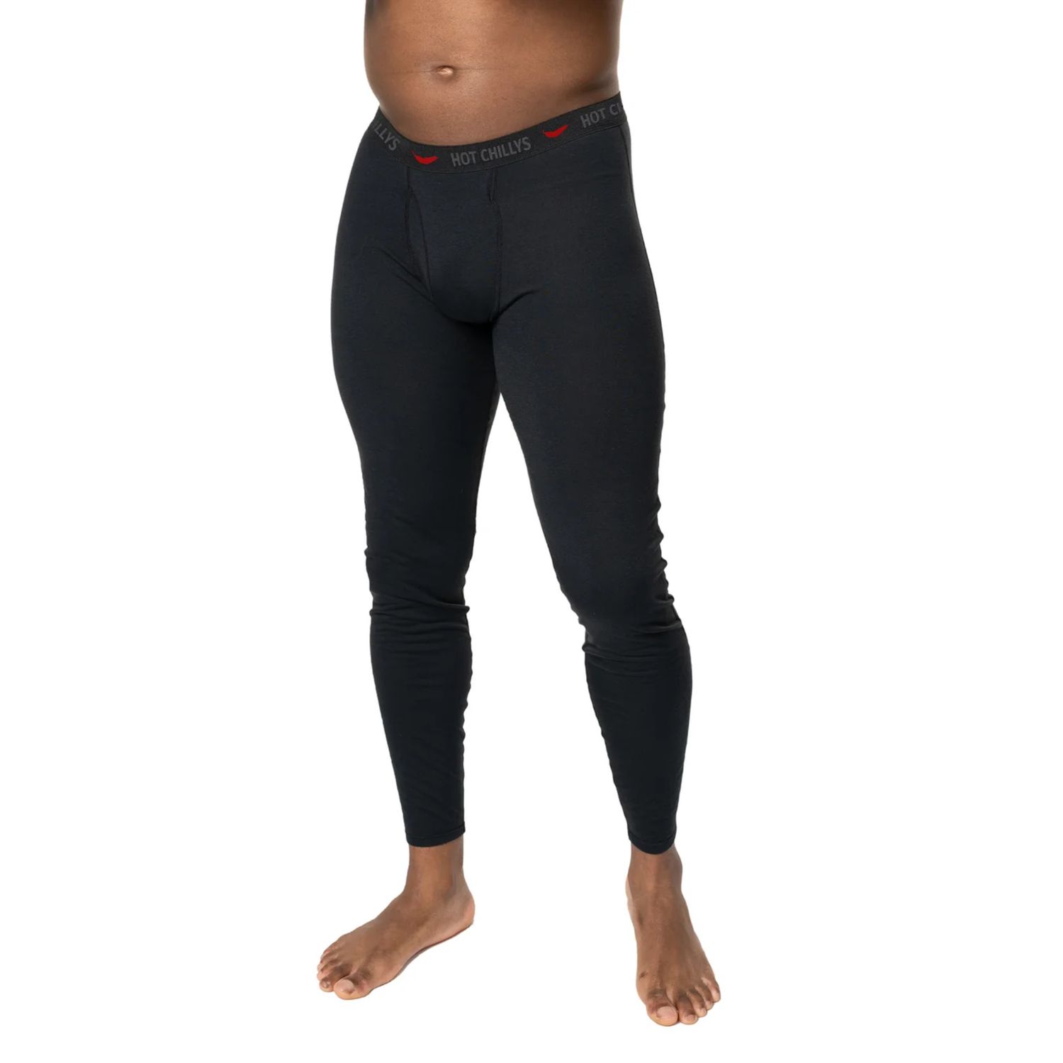 Men's Pepper Bi-Ply Bottom Base Layer, Color: Black, Size: M