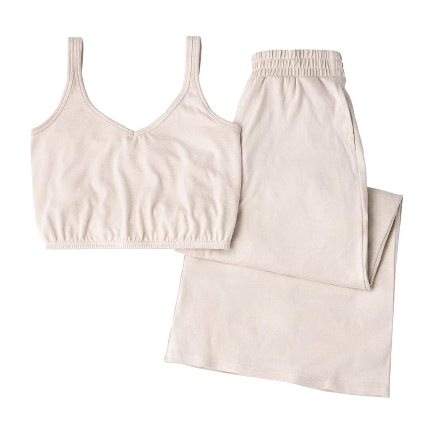 Women&#39;s Holsey Pant Set 163993, Color: Oatmeal Heather, Size: XS