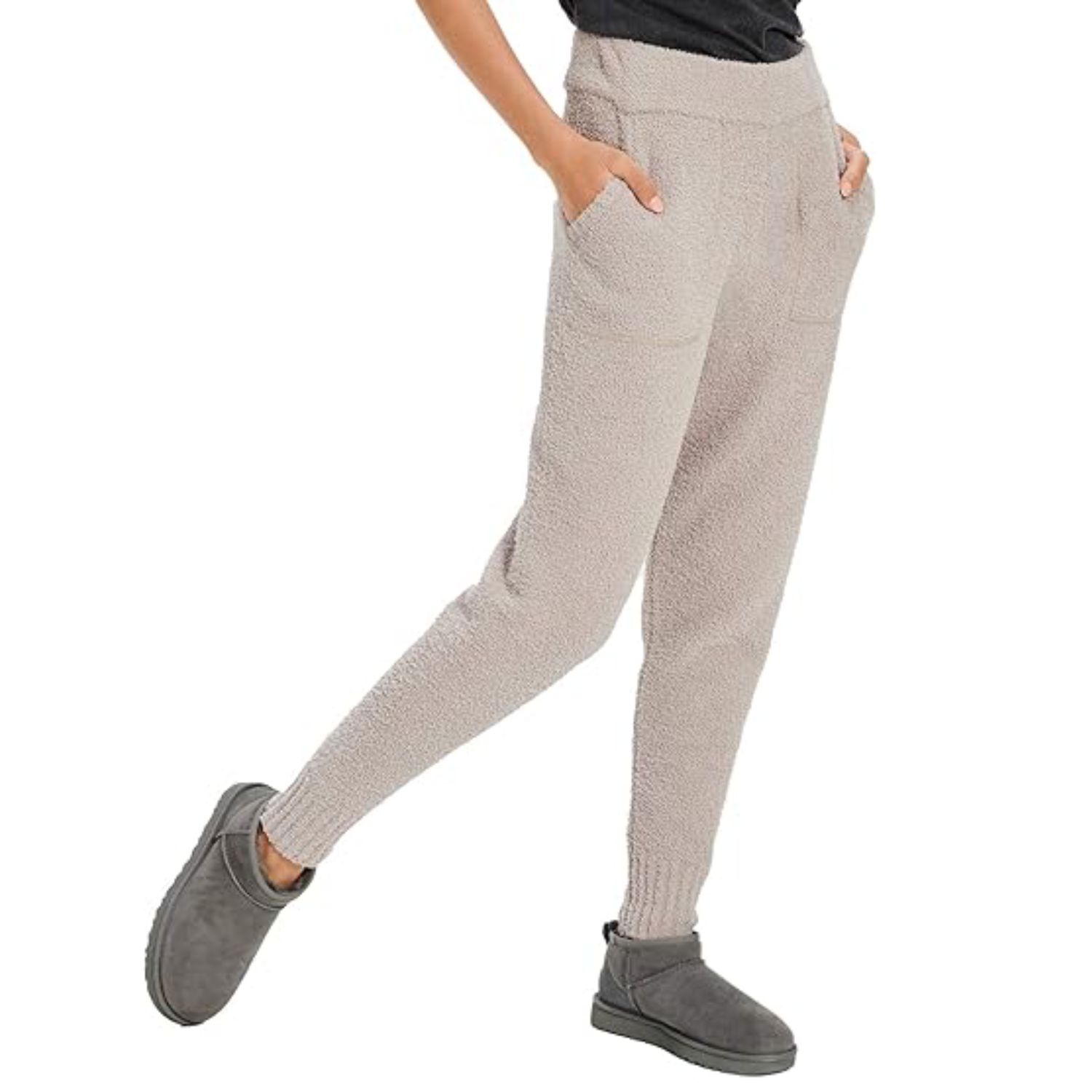 UGG Women&#39;s Safiya Jogger, Color: Granite, Size: Large