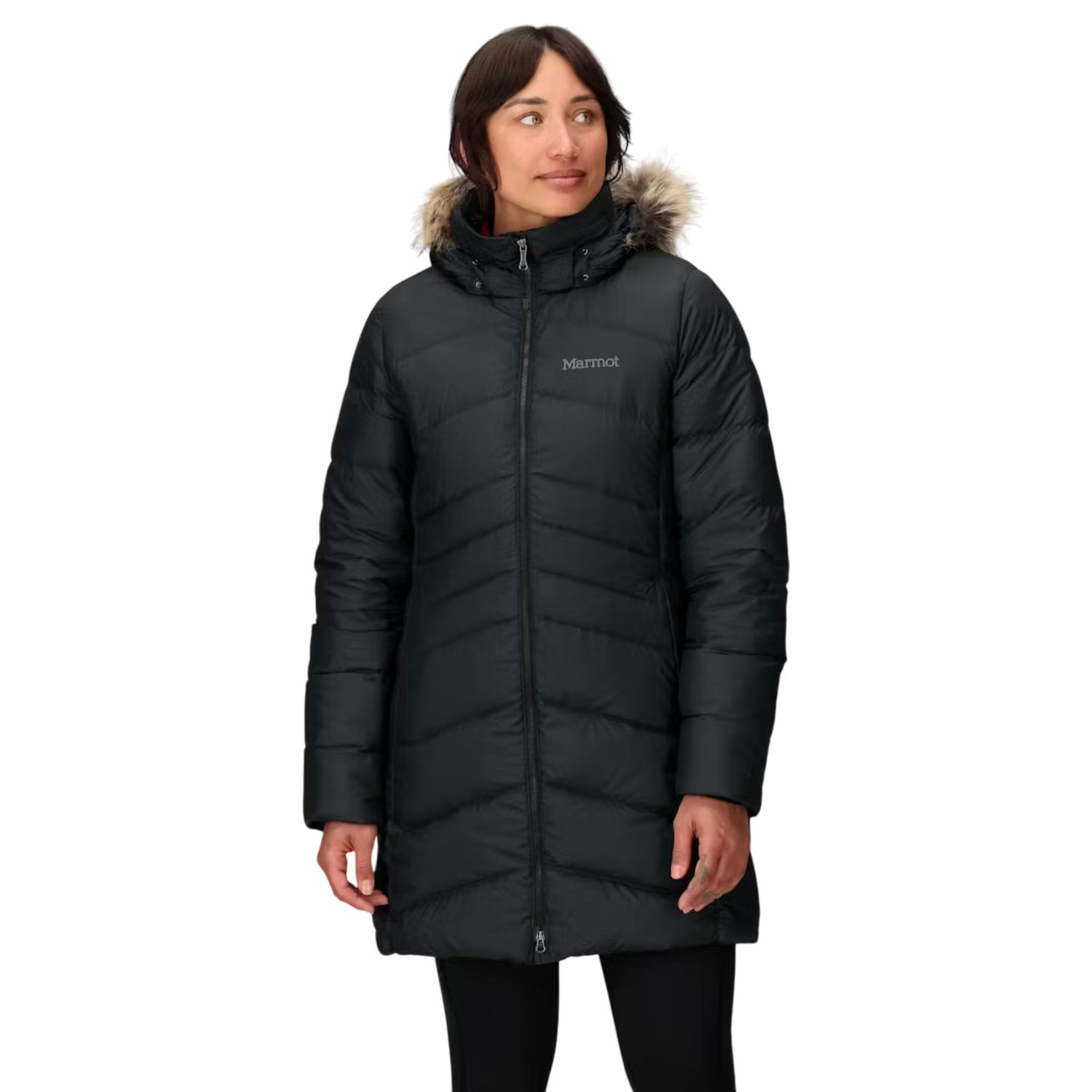 Marmot Women's Montreal Down Coat, Color: Black, Size: S