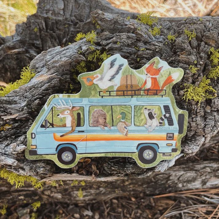 Van Life Sticker, Color: Multi, Size: O/S