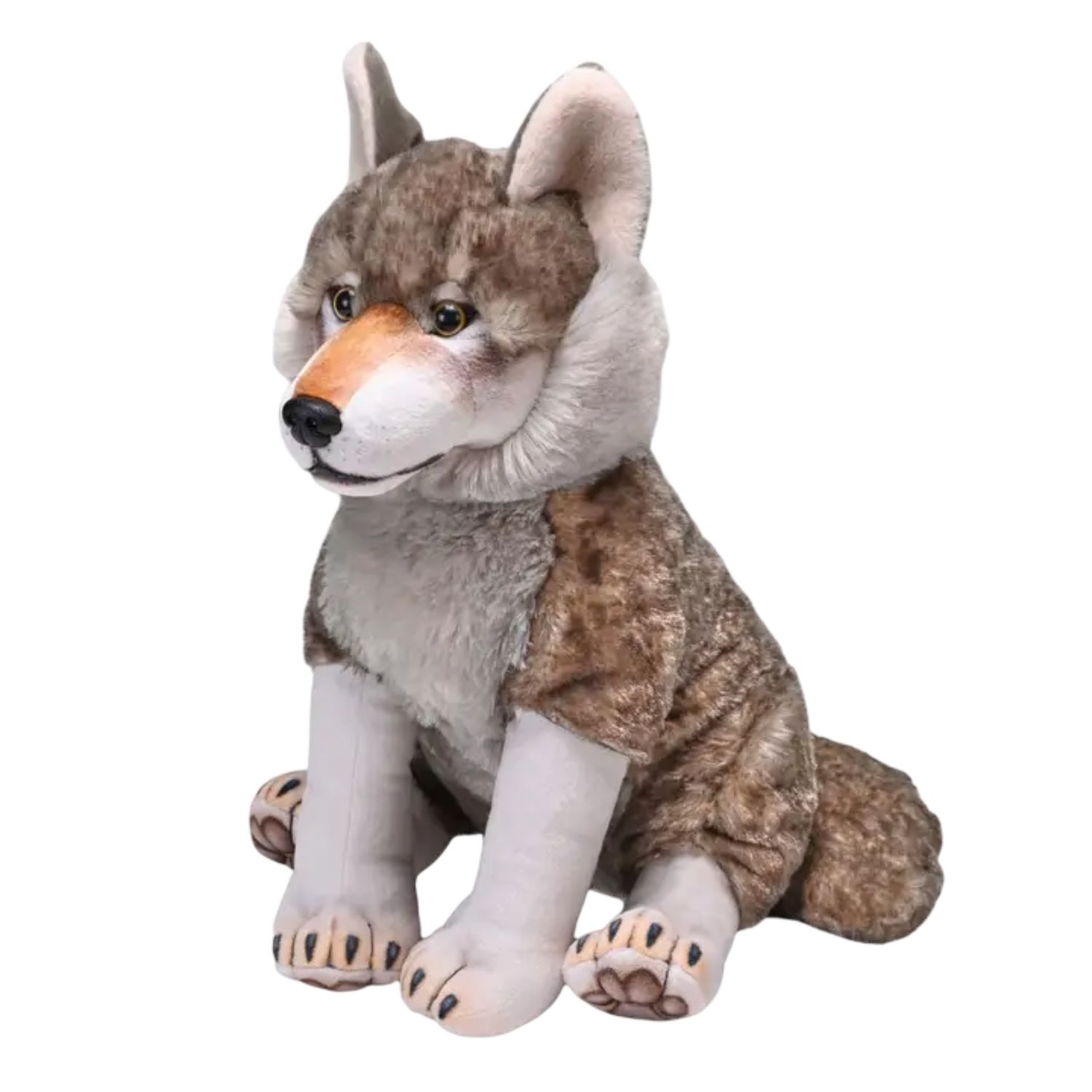 Artist Wolf Stuffed Animal - 15"