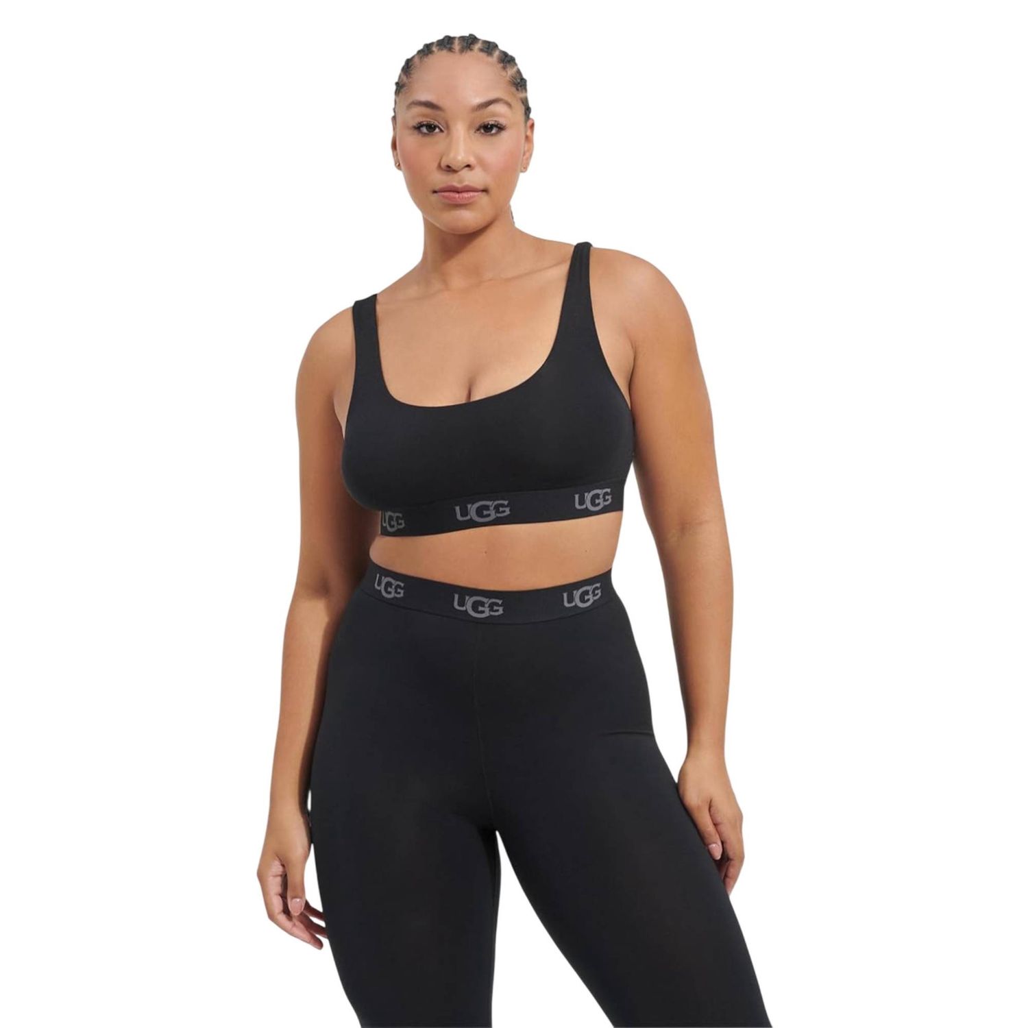 UGG Women&#39;s Gwendolynn Bralette, Black, Color: Black, Size: XS