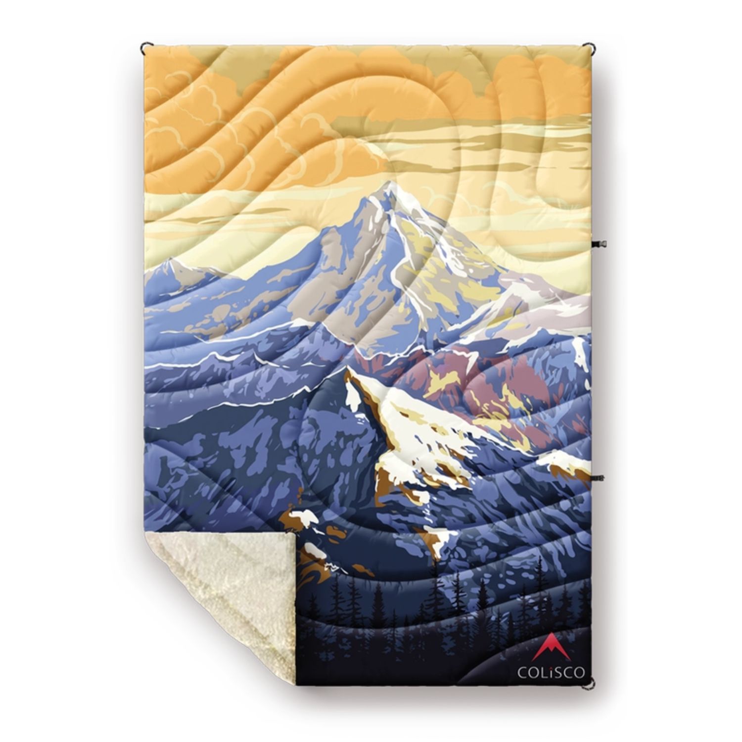 COLISCO Peaks Sherpa Eco-Performance Blanket - 52"x75" 164223