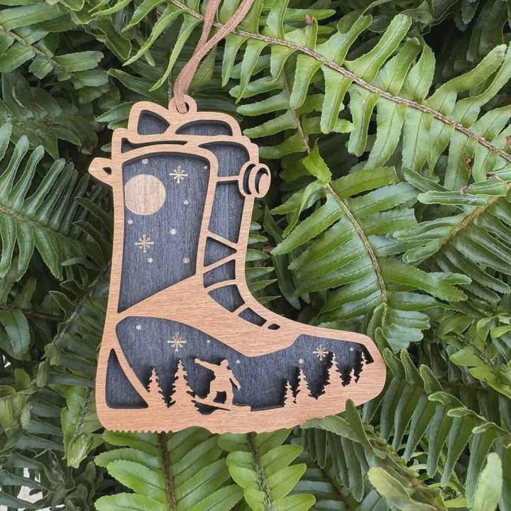 Colorado Snowboard Boot Ornament