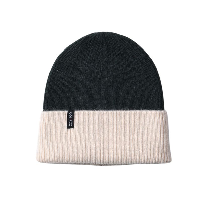 Colisco Bicolor Beanie, Army/Cream