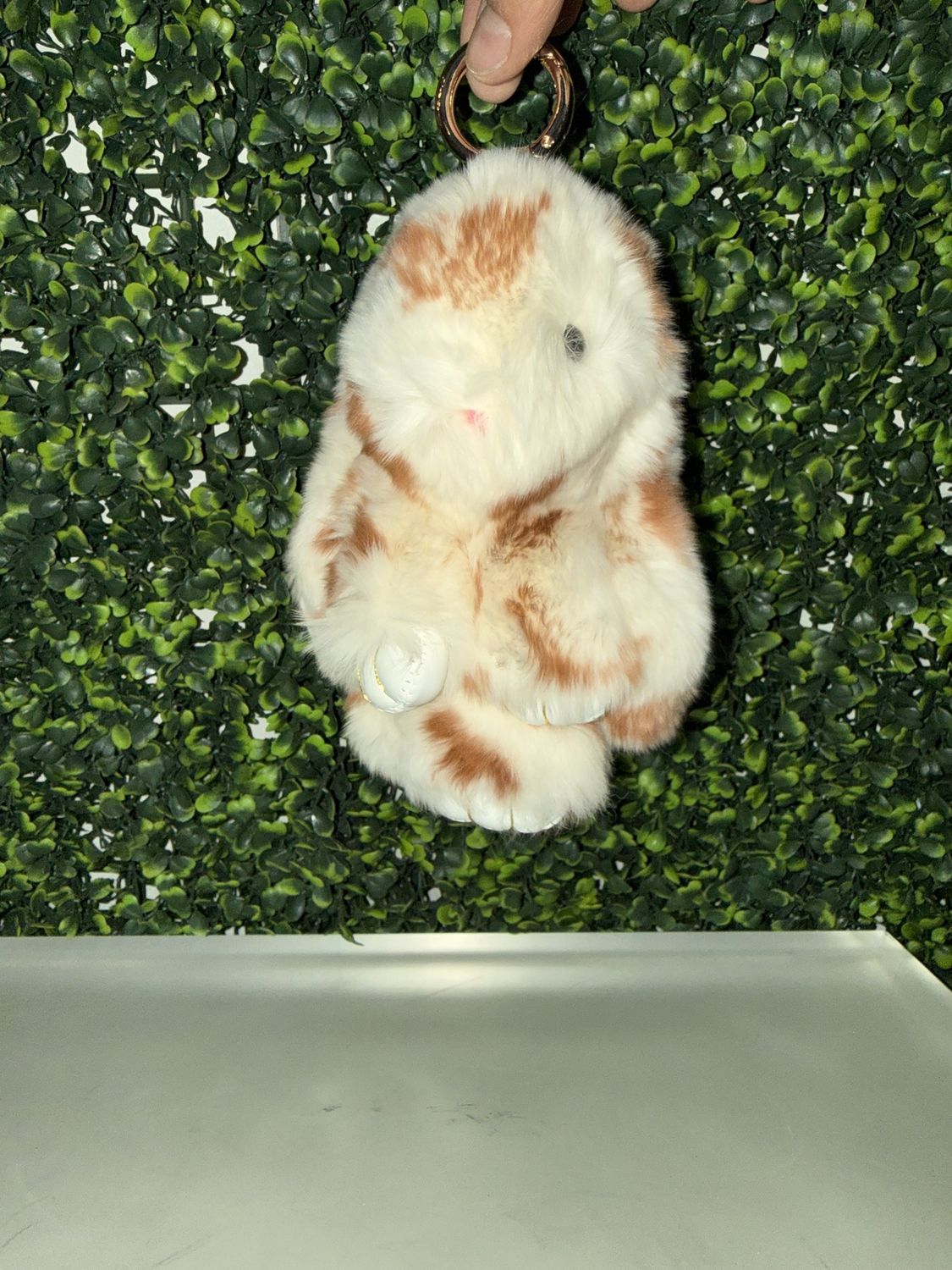 Bunny Keychain, Caramel