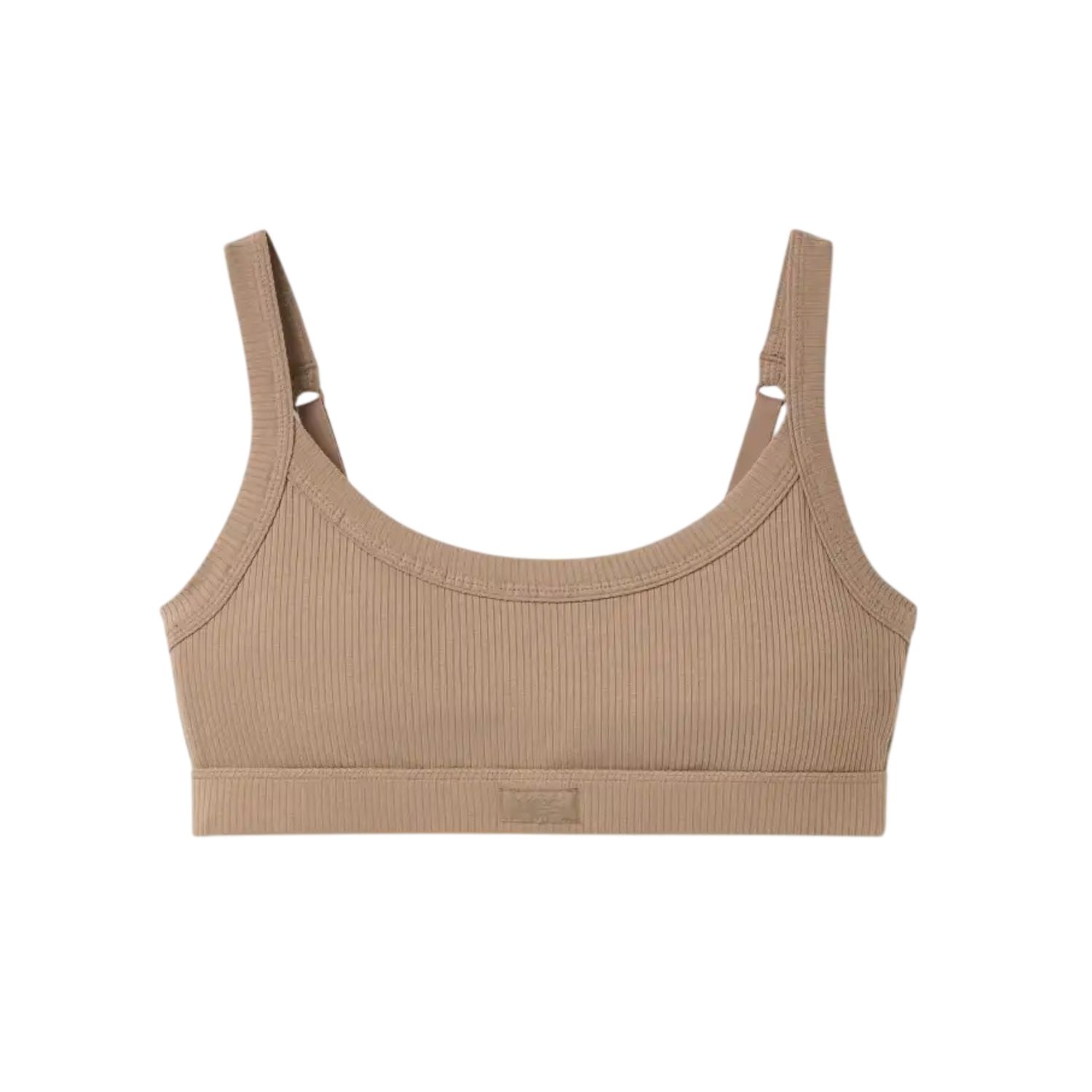 UGG Women's Tesia Bralette Rib, Silver Taupe, Color: Silver Taupe, Size: L