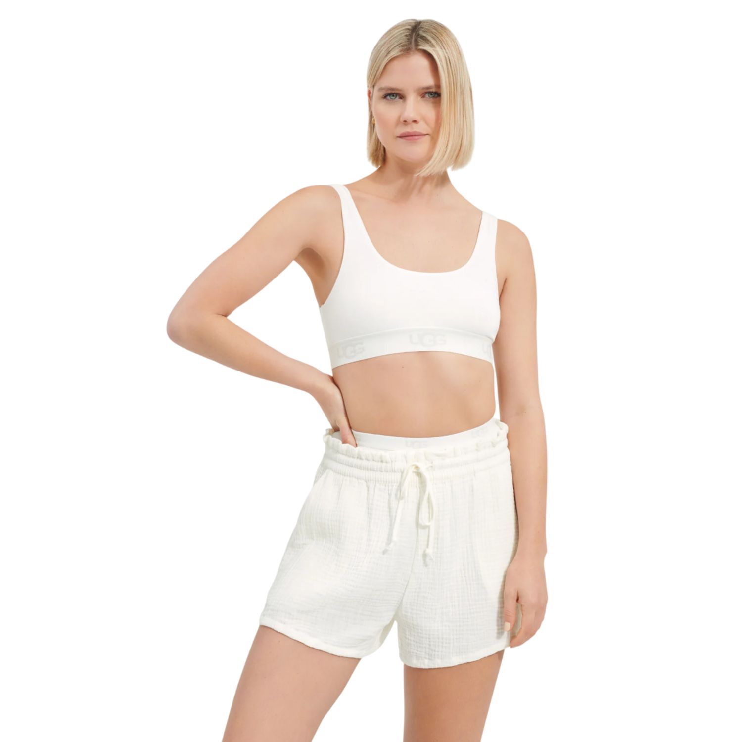 UGG Women&#39;s Gwendolynn Bralette, Nimbus, Color: Nimbus, Size: XL