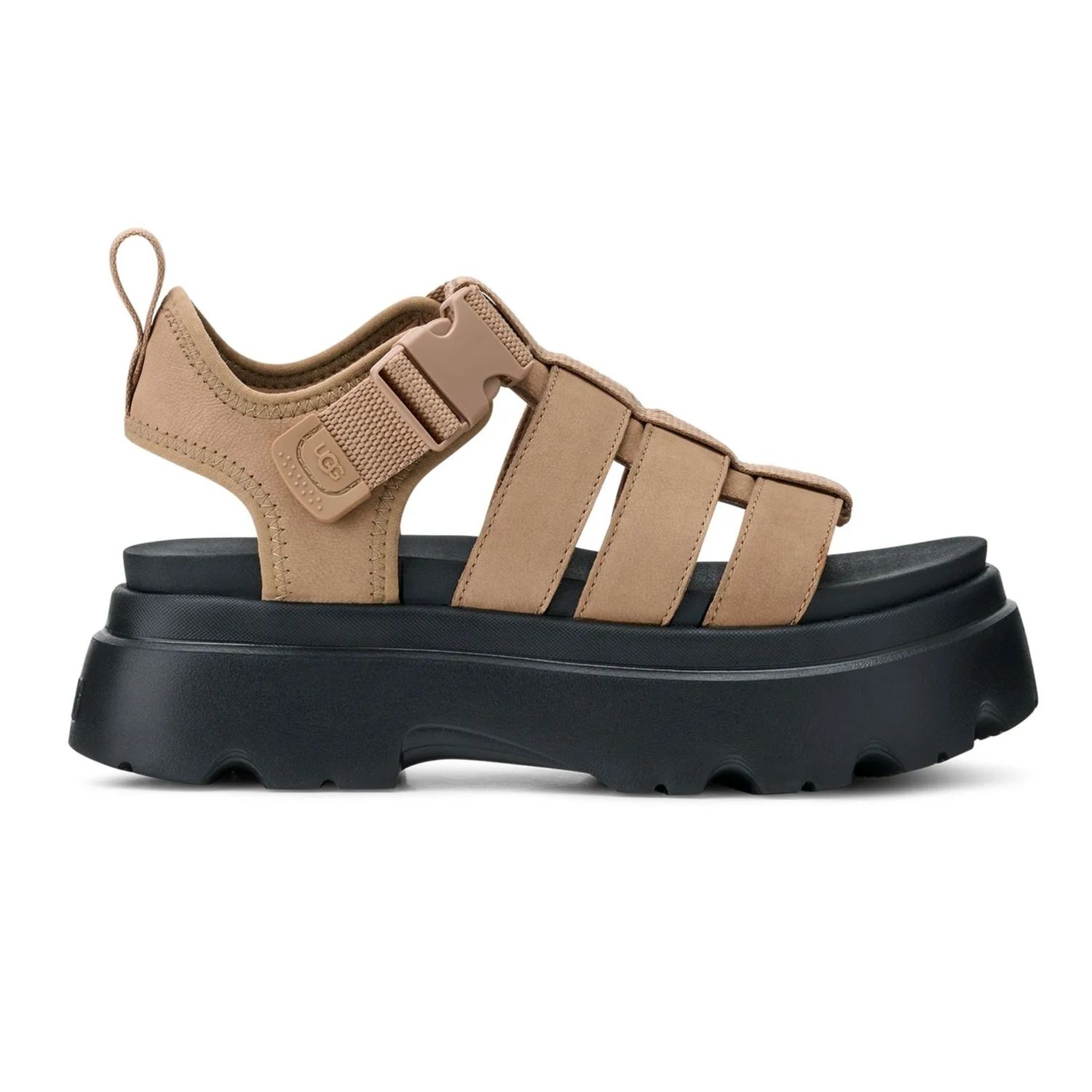 UGG Women's Cora Sandal, Sand, Color: Sand, Size: 6