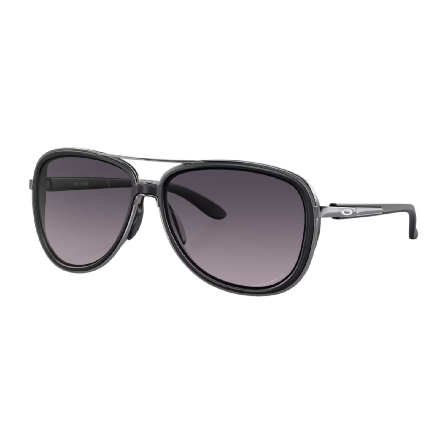 Oakley Women's Split Time Sunglasses, Color: Velvet Black/Pri, Size: O/S