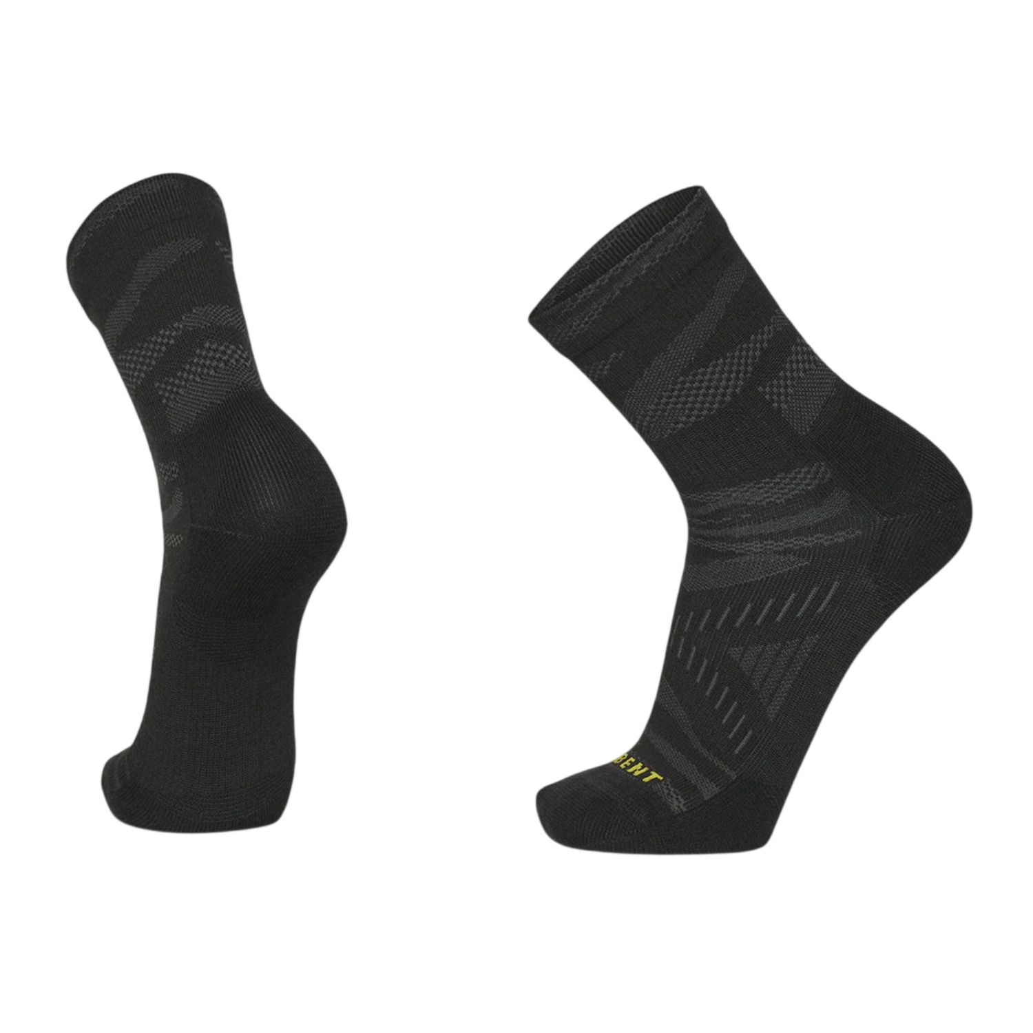 Le Bent Ultra Light Mini Trail Socks, Color: Black Iris, Size: XL