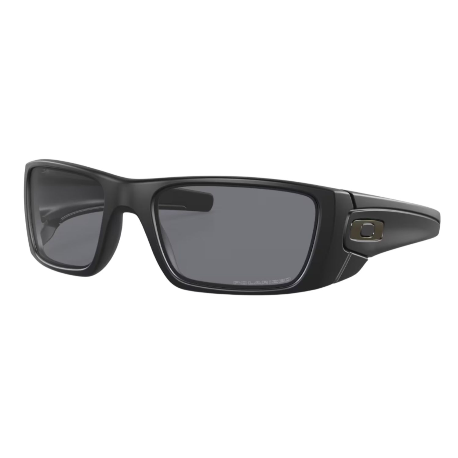 Oakley Fuel Cell Sunglasses, Color: Matte Black Frame Polarized Solid Black Lens, Size: O/S