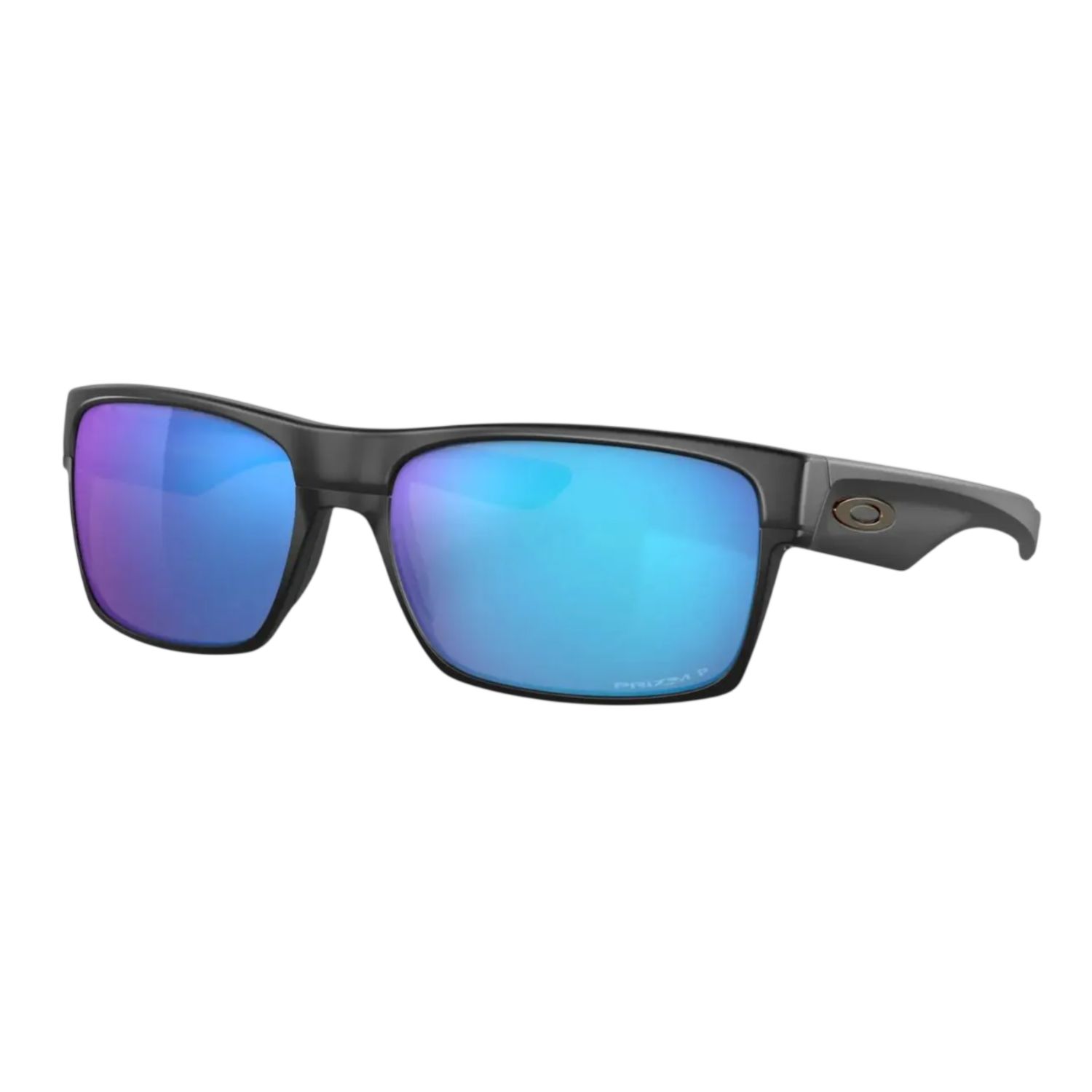 Oakley Two Face Square Sunglasses, Color: Matte Black/Priz, Size: O/S