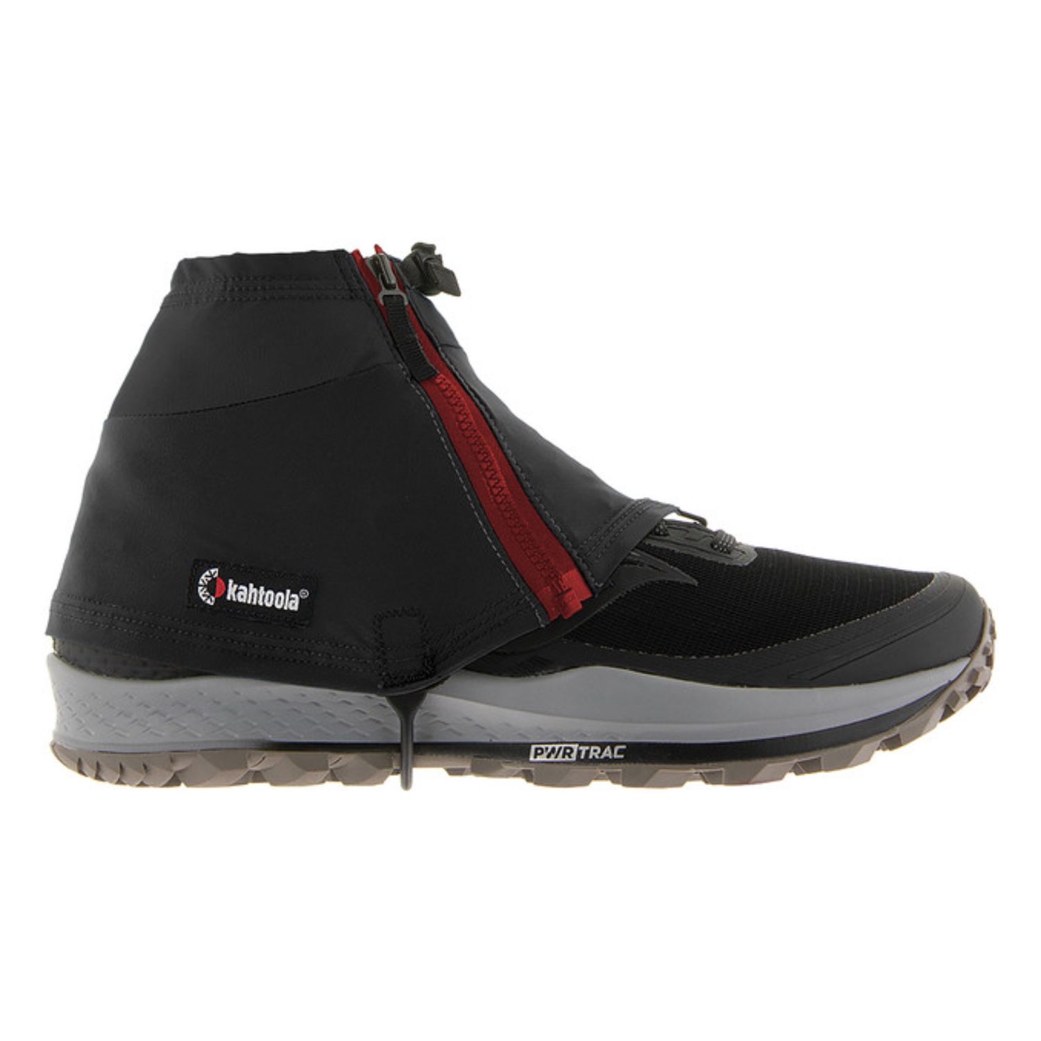 Kahtoola INSTAgaiter Low Ultra-Light Shoe Gaiter, Color: Graphite, Size: L/XL