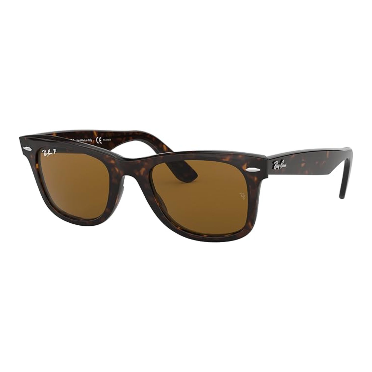Ray-Ban Original Wayfarer Classic Sunglasses, Color: Tortoise/Brown P, Size: O/S