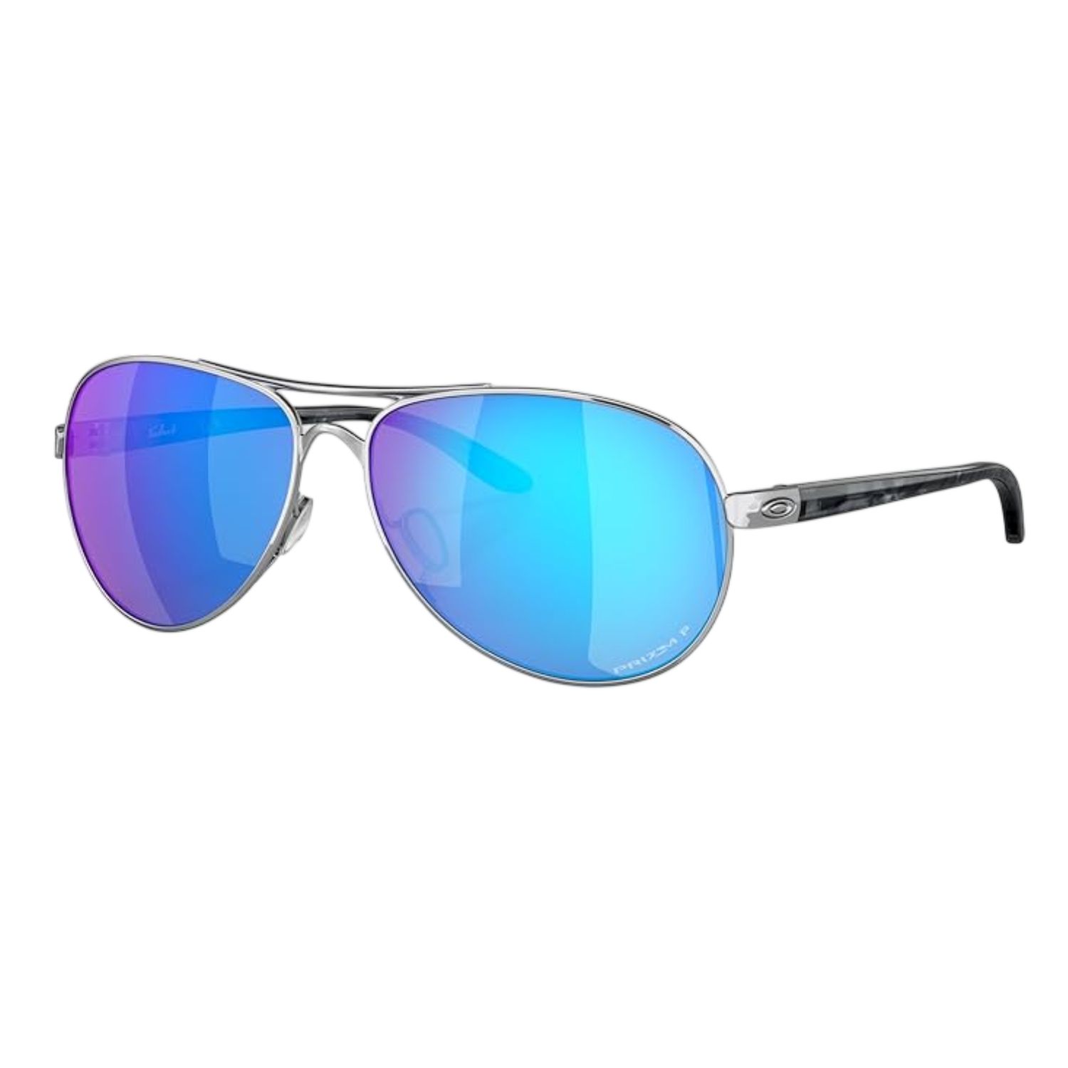 Oakley Feedback Aviator Sunglasses, Color: Prizm Violet/Sat, Size: O/S
