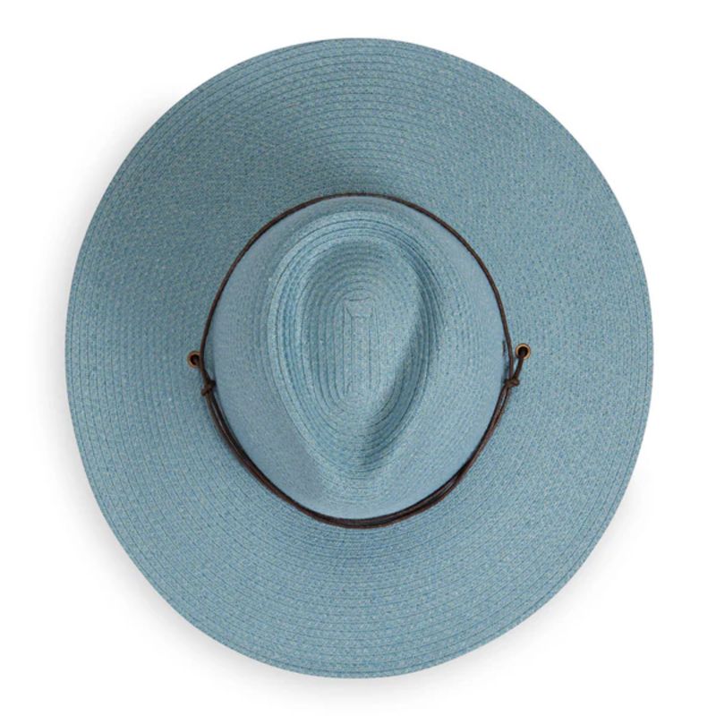 Wallaroo Women's Sanibel  Wide Brim Fedora Sun Hat