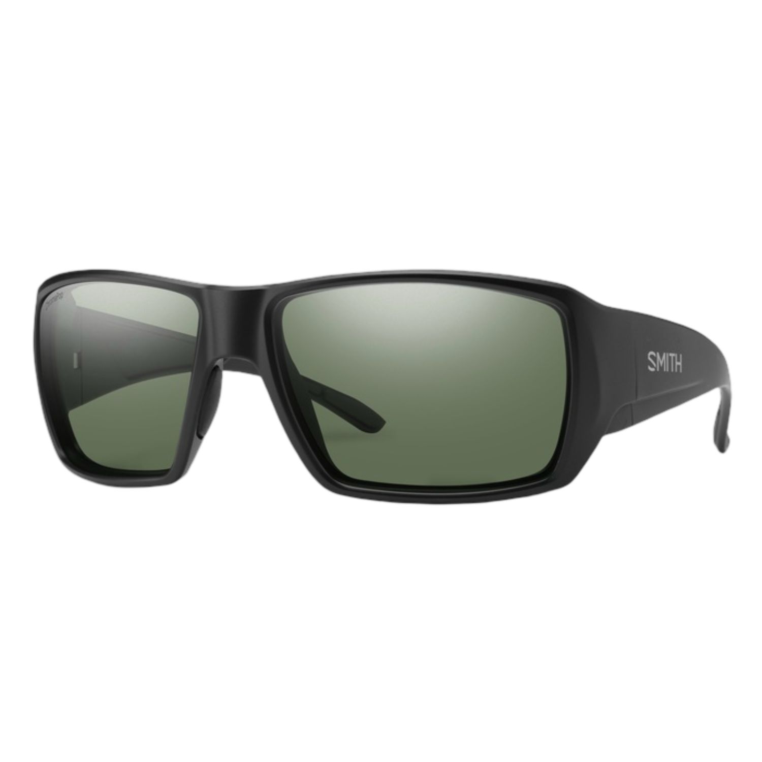 Smith Guide's Choice S Sunglasses, Color: Matte Black/Chro, Size: O/S