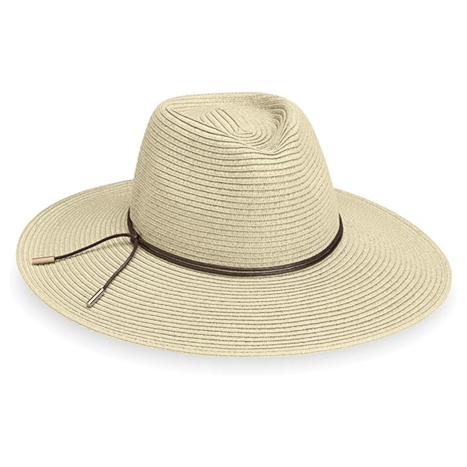 Wallaroo Monetecito Wide Brim Women's Sun Hat, Color: Natural, Size: O/S